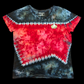 Ladies V-Neck Star Trek Inspired Ice Dyed Shirts (In-Stock)