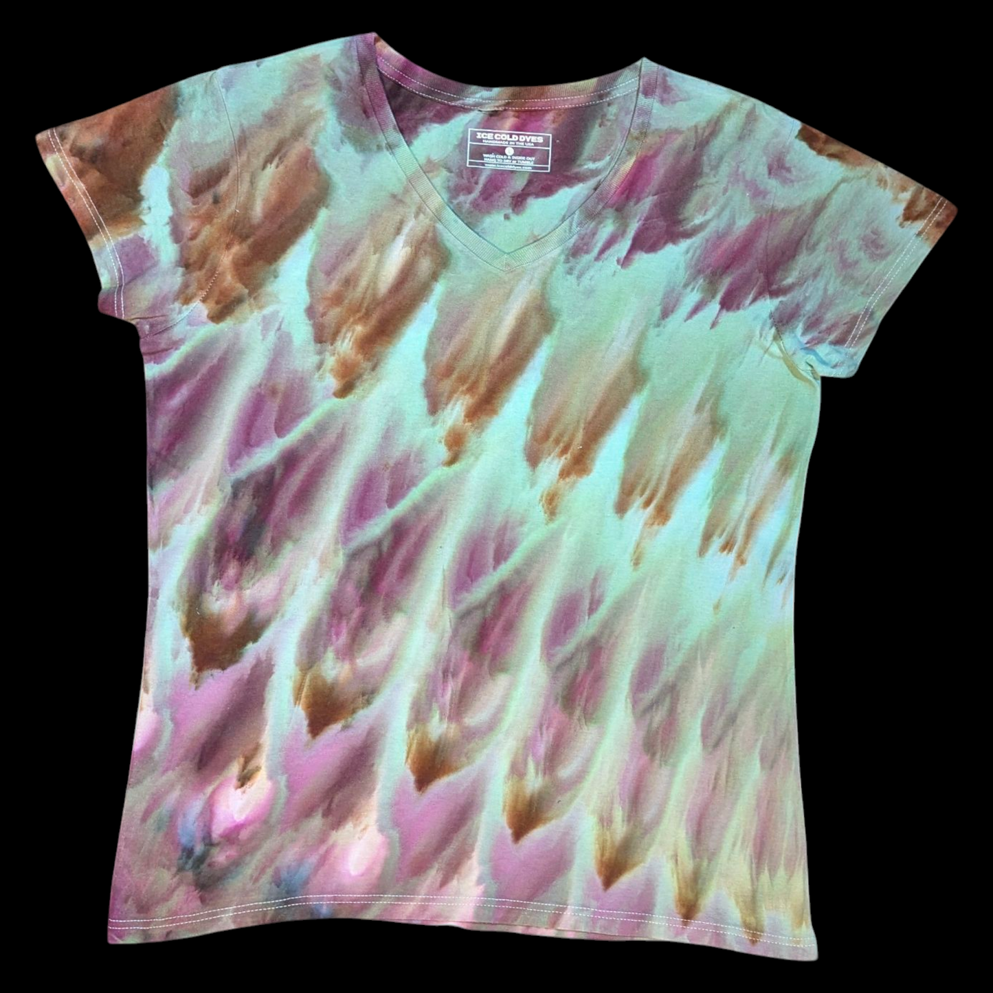 Blades of Grass - Large Ladies Cut V-Neck