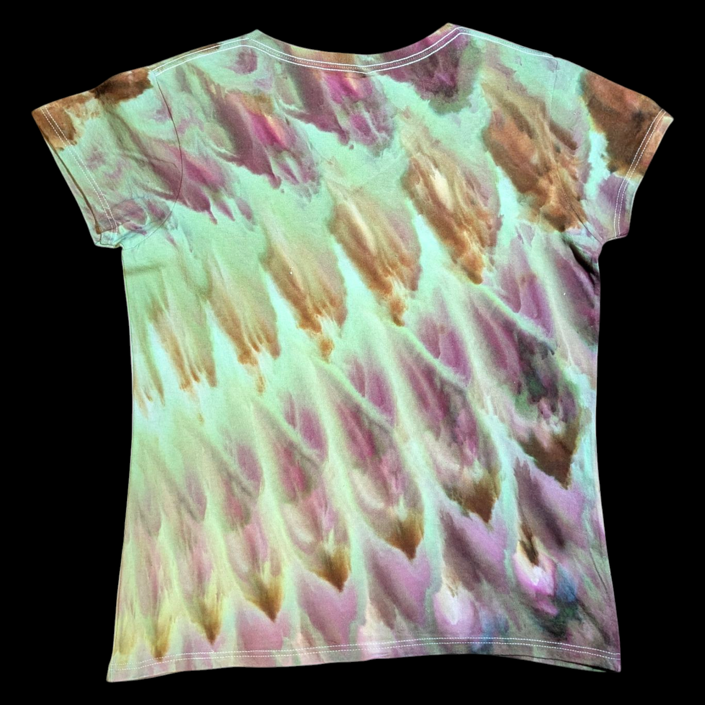 Blades of Grass - Large Ladies Cut V-Neck