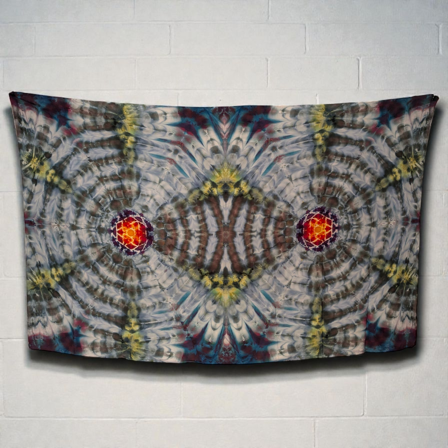 Owls Eyes - Soft Rayon Ice Dyed Tapestry / Sarong