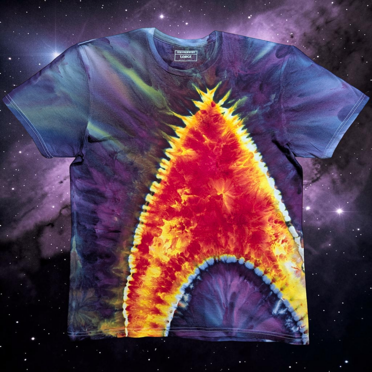 Star Trek Delta Inspired Ice Dyed Shirt - Custom Order