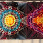 Floating Mandala Burst - Soft Rayon Ice Dyed Tapestry / Sarong