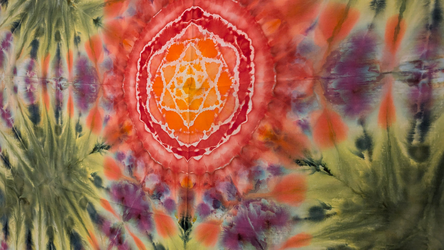 Star Garden - Smooth Rayon Sarong/Tapestry