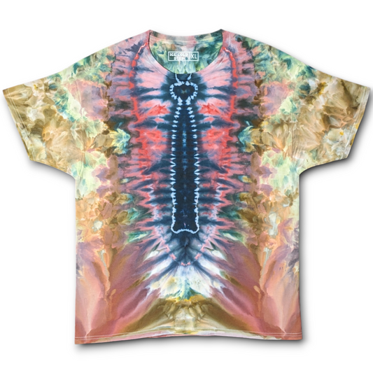 Smile Tie - XL Ice Dyed Shirt