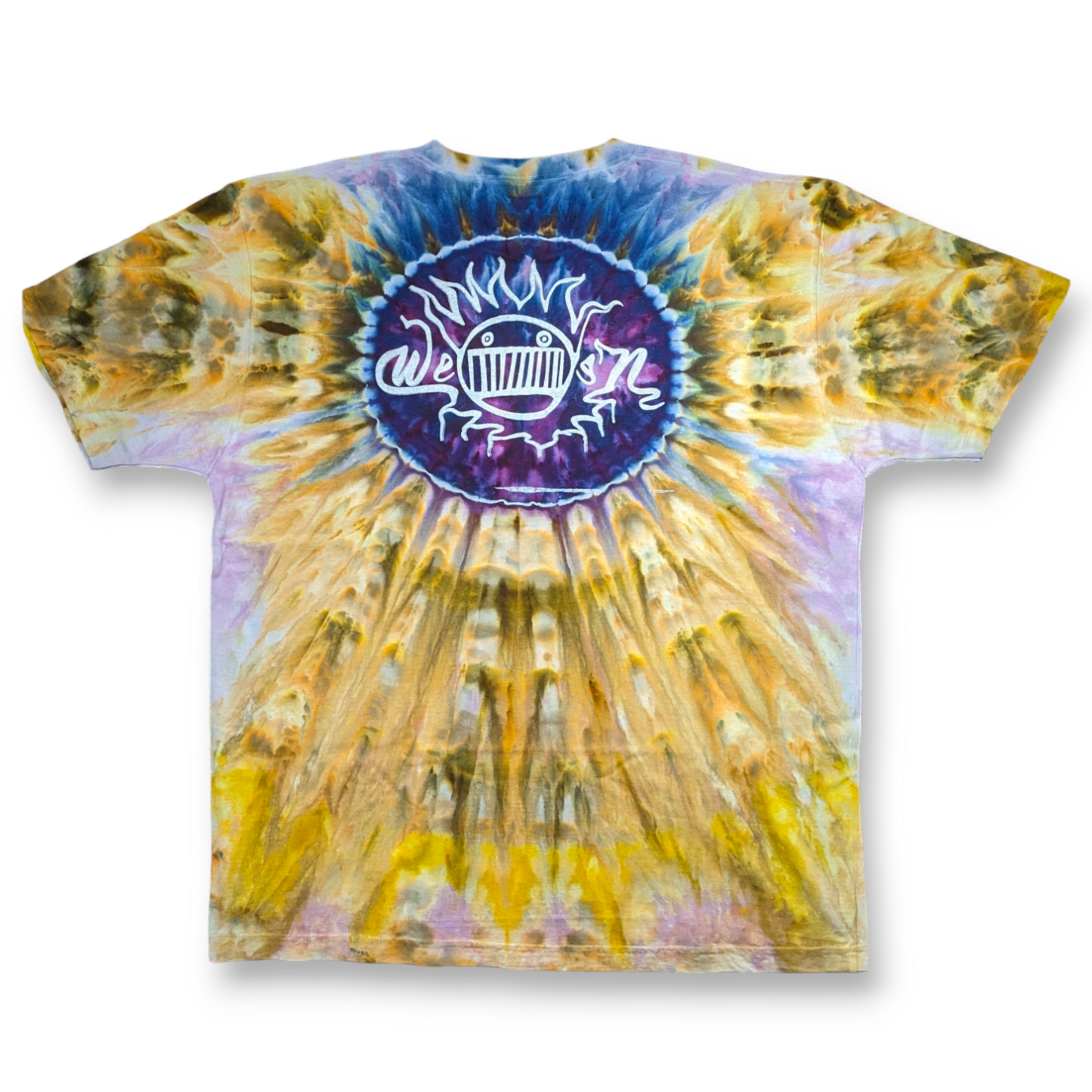 Purple Rainbow Boognish Burst - XL Ice Dyed Ween Inspired Shirt