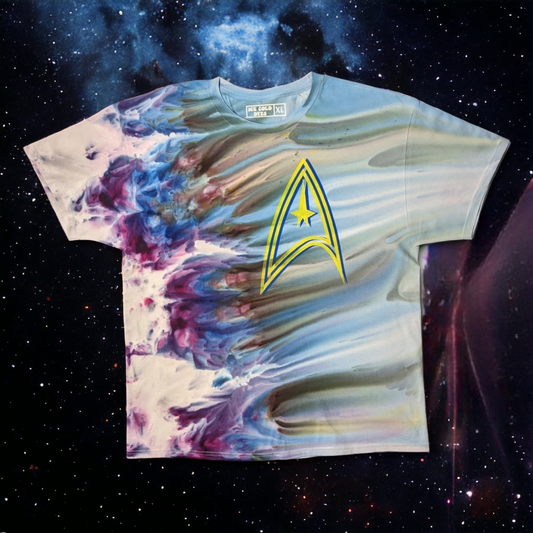 Galaxy Fade - XL Star Trek Tie Dye
