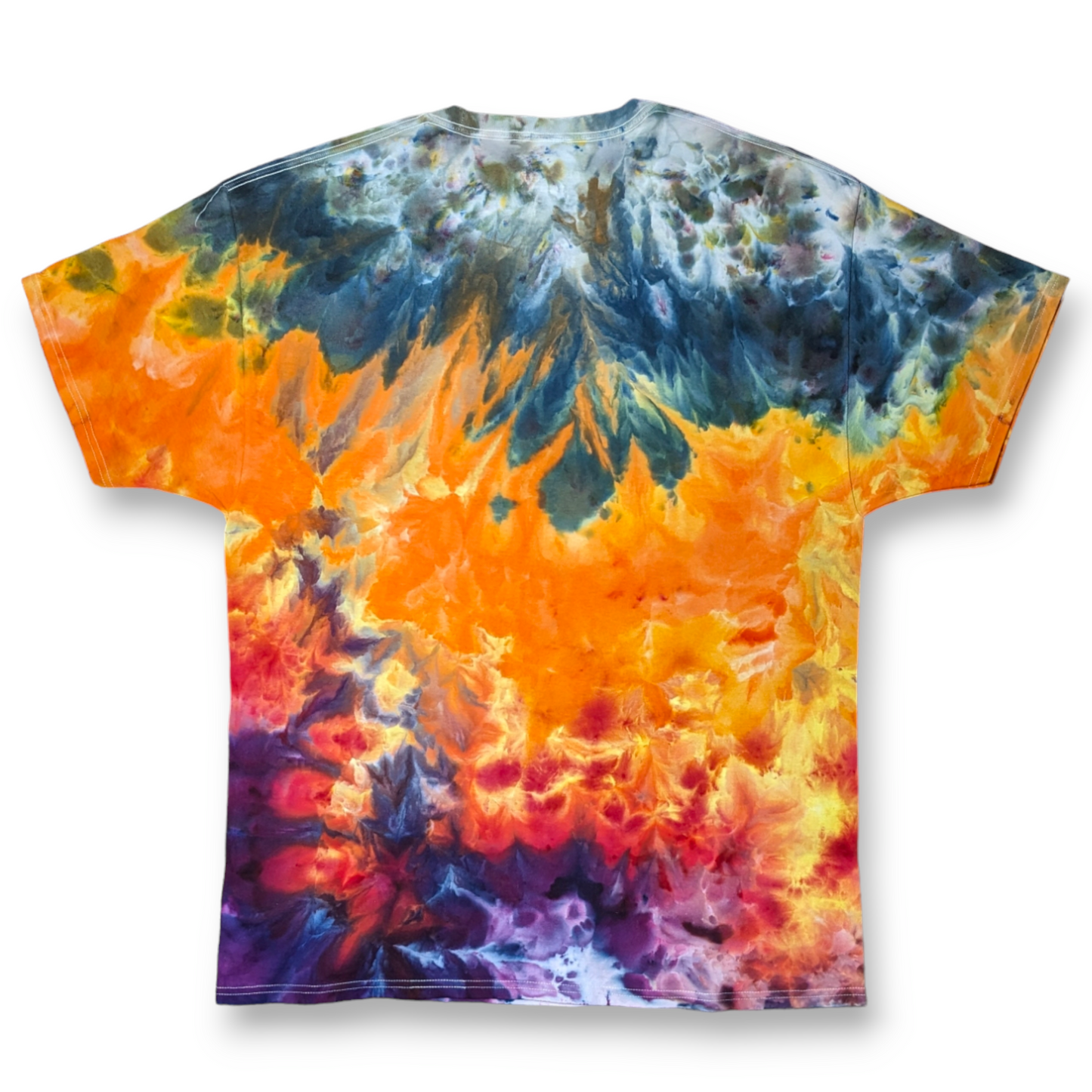 Steal Your Face Right Off Your Head - XL Ice Dyed Grateful Dead Inspired Shirt