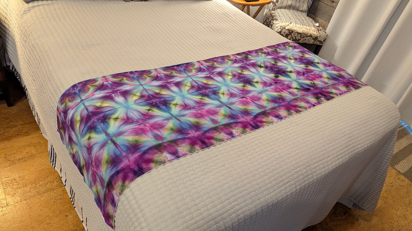 Lavender Grass - Soft Rayon Ice Dyed Scarf 82"x22"