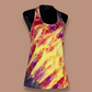 Firey Ladies Cut Tank Tops