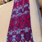 Patterned Purples - Soft Rayon Ice Dyed Scarf 82"x22"