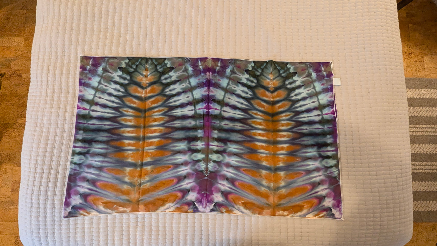 Spire Path - Soft Rayon Ice Dyed Scarf 82"x22"