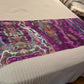 Purple Cosmos - Soft Rayon Ice Dyed Scarf 82"x22"