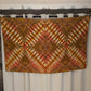 Autumnal Crosses - Soft Rayon Ice Dyed Tapestry / Sarong