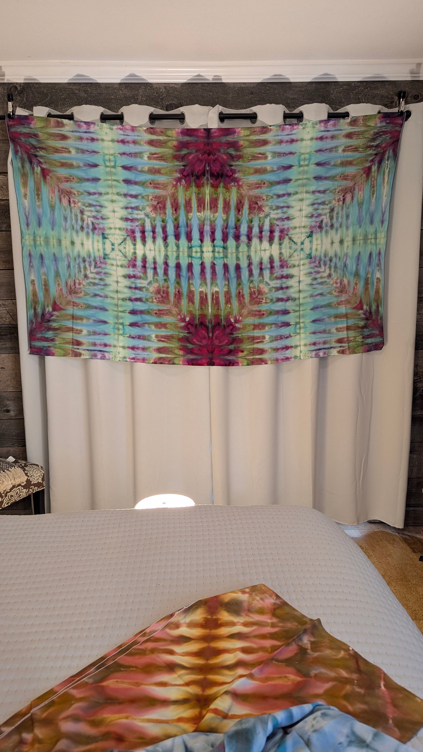 Spring Theme Bliss - Soft Rayon Ice Dyed Tapestry / Sarong