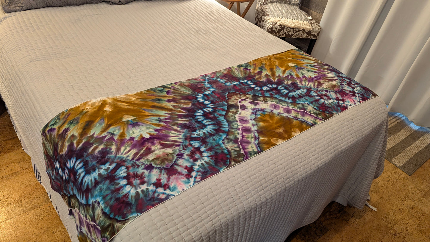 Chaos River - Soft Rayon Ice Dyed Scarf 82"x22"