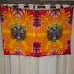 Double Orange Ice Dyed Sarong Wrap/Tapestry 82"x44"