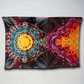Floating Mandala Burst - Soft Rayon Ice Dyed Tapestry / Sarong