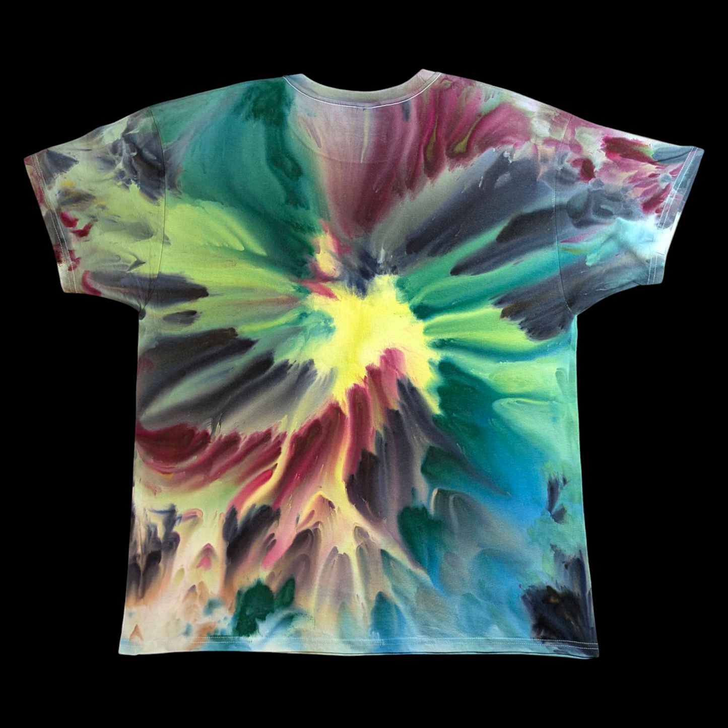 Beautiful Splatter - XL Ice Dyed Shirt