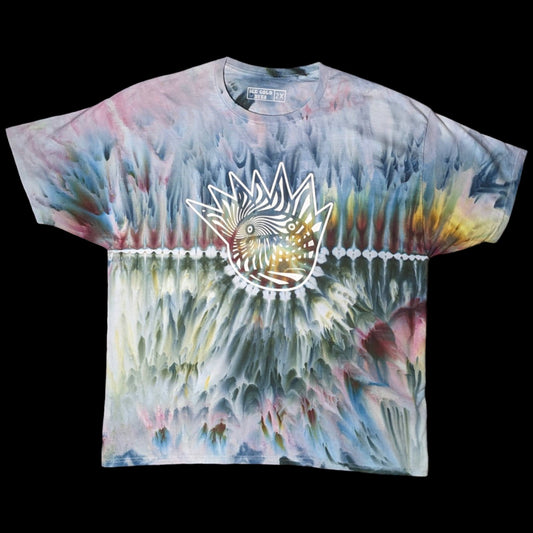 Fundraiser Benefit - 2xl Ween Inspired Ice/Tie Dye Screen Printed Shirt