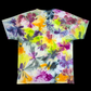 Floral Autumn Boost - Large Ice Dyed Shirt