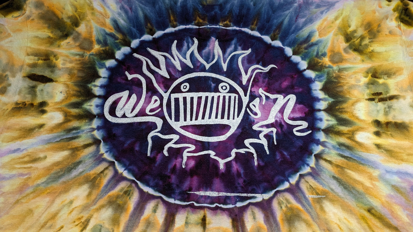 Purple Rainbow Boognish Burst - XL Ice Dyed Ween Inspired Shirt